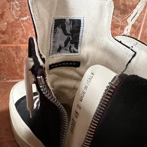 RICK OWENS DRKSHDW High-Top Platform Sneakers - Picture 4 of 7